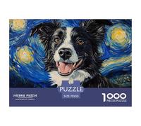 AUSTRALIAN SHEPHERD 1000 Pieces Jigsaw Puzzles For Adults Challenging Game Stress Relieving Entertainment Exercise The Memory of The Brain for The Whole for Women, Gifts for Men 70x50cm