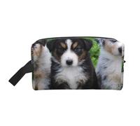 Australian Shepherd 1Makeup Trave Bag for Women,Cosmetic Large Capacity Organizer