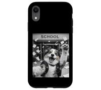 Australian Shepherd Aussie Last Day Of School Funny Selfie Case for iPhone XR