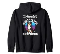 Australian Shepherd Aussie Zip Hoodie