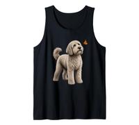 Australian Shepherd Butterfly Blue Merle Aussie Tank Top