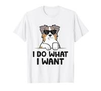 Australian Shepherd Dog - I Do What I Want T-Shirt
