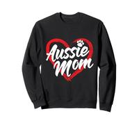 Australian Shepherd Dog Mom Funny Aussie Dog Lover Owner Sweatshirt