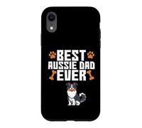 Australian Shepherd Dog Owner Puppy Best Aussie Dad Ever Case for iPhone XR