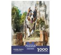 AUSTRALIAN SHEPHERD Jigsaw Puzzles Puzzle for Adults Kids. 1000 Piece Whimsical Challenge Toy Educational Game Home Decoration for Adults& Kids Age 14 Years Up 70x50cm/1000pcs