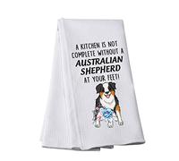 Australian Shepherd Kitchen Towel A Kitchen Is Not Complete Without A Australian Shepherd At Your Feet Towel (Without A Australian Shepherd)