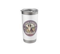Australian Shepherd Mom Like A Regular Mom Cooler Dog Mom Stainless Steel Insulated Tumbler