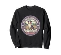 Australian Shepherd Mom Like A Regular Mom Cooler Dog Mom Sweatshirt