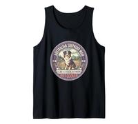 Australian Shepherd Mom Like A Regular Mom Cooler Dog Mom Tank Top