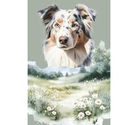 Australian Shepherd Notebook Perfect Gift for an Aussie Fan!: 6 x 9 College Ruled Notebook 120 Pages