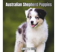 Australian Shepherd Puppies Calendar 2026: 14-Month Organizer from Nov 2025 to Dec 2026 | Perfect for Home, Office, School & Family Scheduling, For Men , Women , Girls , Boys