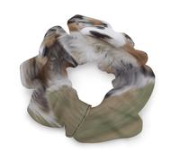 Australian Shepherd Scrunchies for Women No Damage Hair Ties Big Elastic Ponytail Holder Gentle On Hair Scrunchies Stylish Hair Accessories Soft Hair Bands Cute No-Crease Pony Tail