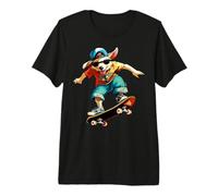 Australian Shepherd Skateboard - Dog Premium T-Shirt