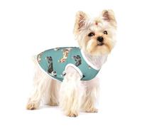 Australian Shepherds,Cotton Sleeveless Pet T-Shirt Soft Stretchy Puppy Breathable Vest,M