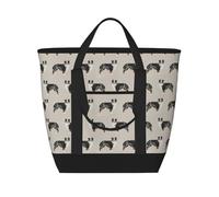 Australian Shepherds Cute,Lunch Bags Large Capacity Insulated Tote Bag For Women Men Work Picnic Travel