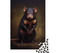 Australian Tasmanian Devil 1000-Piece Jigsaw Puzzle for Adults, 52x38cm/1000pcs, Fresh Winter Hobby, Winter Downtime And A Calmer Routine
