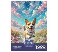Australian Terrier 1000 Piece Jigsaw Puzzles for Adults And Kids with Extra Fun Challenges Cute Pet Dog Home Decors Premium Box Packaging 70x50cm/1000pcs