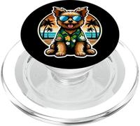 Australian Terrier Dog Owner Summer Vibes Vacation Holiday PopSockets PopGrip for MagSafe