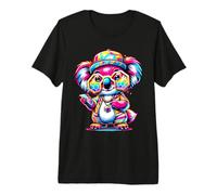 Australian Urban Graffiti Koala Lover Stuff Street Art Koala Premium T-Shirt