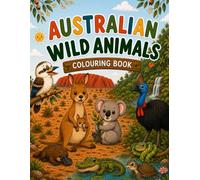 Australian Wild Aimals: Colouring Book