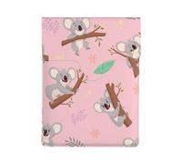 Australian Wild Cute Animal Koala, PU Leather Laptop Sleeve, Notebook Bag Laptop Case Sleeve Tablet Briefcase