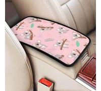 Australian Wild Cute Animal Koala, Vehicle Center Console Armrest Cover Pad Soft Comfort Car Handrail Box Cushion Universal