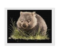 Australian Wombat Adults Diamond 5D Painting Kit Round Drill DIY Art Craft Wall Home Decor
