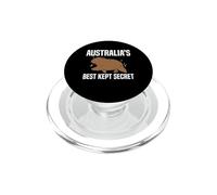 Australias Best Kept Secret Wombat Animal Lover Cute PopSockets PopGrip for MagSafe