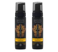 Australis Self Tanning Marula Oil Base Foam All Skin Tones - 2 X 200Ml In Brown Brown One Size