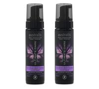 Australis Self Tanning Violet Base Foam Olive Skin Tones - 2 X 200Ml In Brown Brown