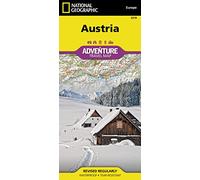Austria Adventure Map by National Geographic - Waterproof Travel Map Featuring Vienna, Alps, Salzburg, Tyrol, Danube Valley & National Parks: Travel ... Map (National Geographic Adventure Map)