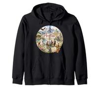 Austria Europe, German, Vienna Zip Hoodie