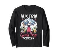Austria Girls Trip 2027 Girls Vacation Long Sleeve T-Shirt