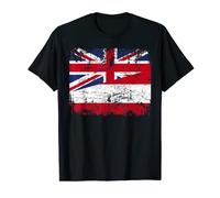 AUSTRIA Half BRITAIN UK Friendship Flag AUSTRIAN T-Shirt
