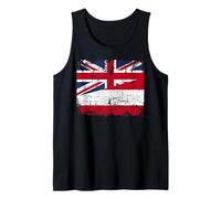 Austria Half Britain UK Friendship Flag Austrian Tank Top