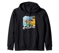 Austria Hallstatt Zip Hoodie