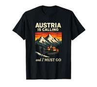 Austria is Calling - Mountain Hiking Travel Outdoors T-Shirt