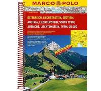 Austria/liechtenstein/south Tyrol Marco Polo Atlas: Wegenatlas 1:200 000 (Marco Polo Atlases (Multilingual))