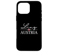 Austria Linz Souvenir Case for iPhone 16 Pro Max