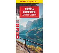 Austria Marco Polo Map: 1 : 400.000 (Marco Polo Maps): Wegenkaart Schaal 1 : 400.000