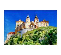 Austria Melk Abbey Puzzle 2000 pieces puzzle adults game graphic travel souvenir 70x100CM