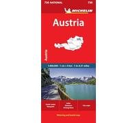 Austria - Michelin National Map 730 (Michelin Map)