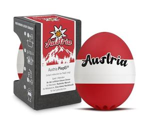 Austria PiepEi Singing Egg Timer for Cooking with Egg Cooker | Cooking together with the eggs: plays a melody for soft, medium and hard - fun and functional egg timer - music cooking egg
