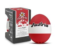 Austria PiepEi - Singing Egg Timer for Cooking with - Egg Cooker for 3 Hardness Levels - Austria Souvenir - Alps Danube Edelweiss - Funny Cooking Egg - Music Egg Timer - Brainstream