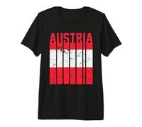 Austria Pride Austrian Flag Premium T-Shirt