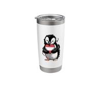 Austria Roots Penguin Austrian Flag Stainless Steel Insulated Tumbler