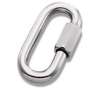 AustriAlpin - Maillon Rapide 10mm - Screw gate size 10 mm, colorless
