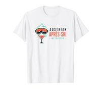 Austrian Après-Ski Instructor Winter Sport Value Graphic T-Shirt, Men, White, S