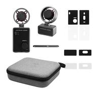Austrian Audio MiCreator System Set for music and content production (incl. MiCreator Studio microphone, Satellite microphone, 2x Faceplates for both microphones, MiniBar Stereo rail, Case, Cable).
