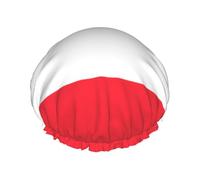 Austrian flag Double Layer Shower Cap with Comfort Skin Friendly Design for Hair Protection During Bathing